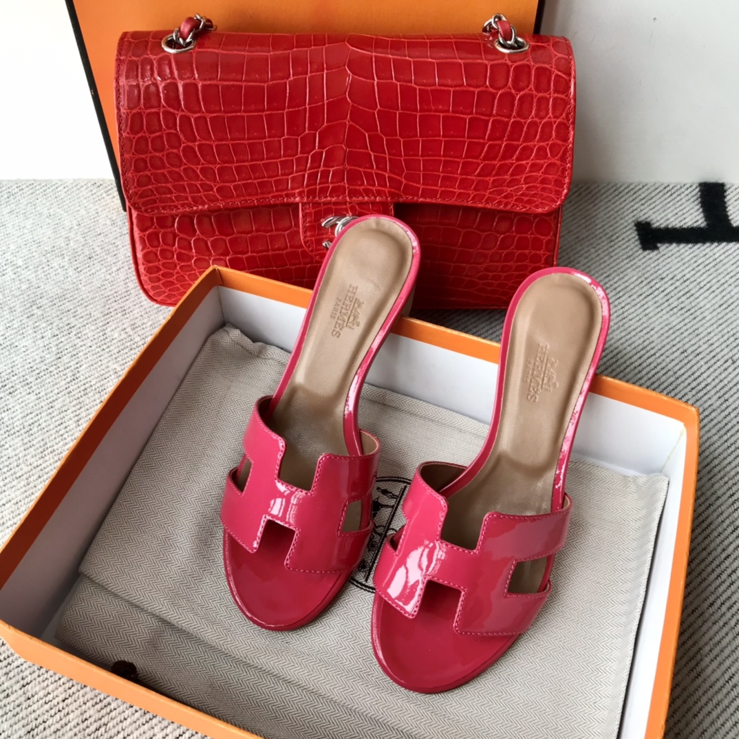 에르메스 올수공 오아시스 슬리퍼 샌들 페이던트 13